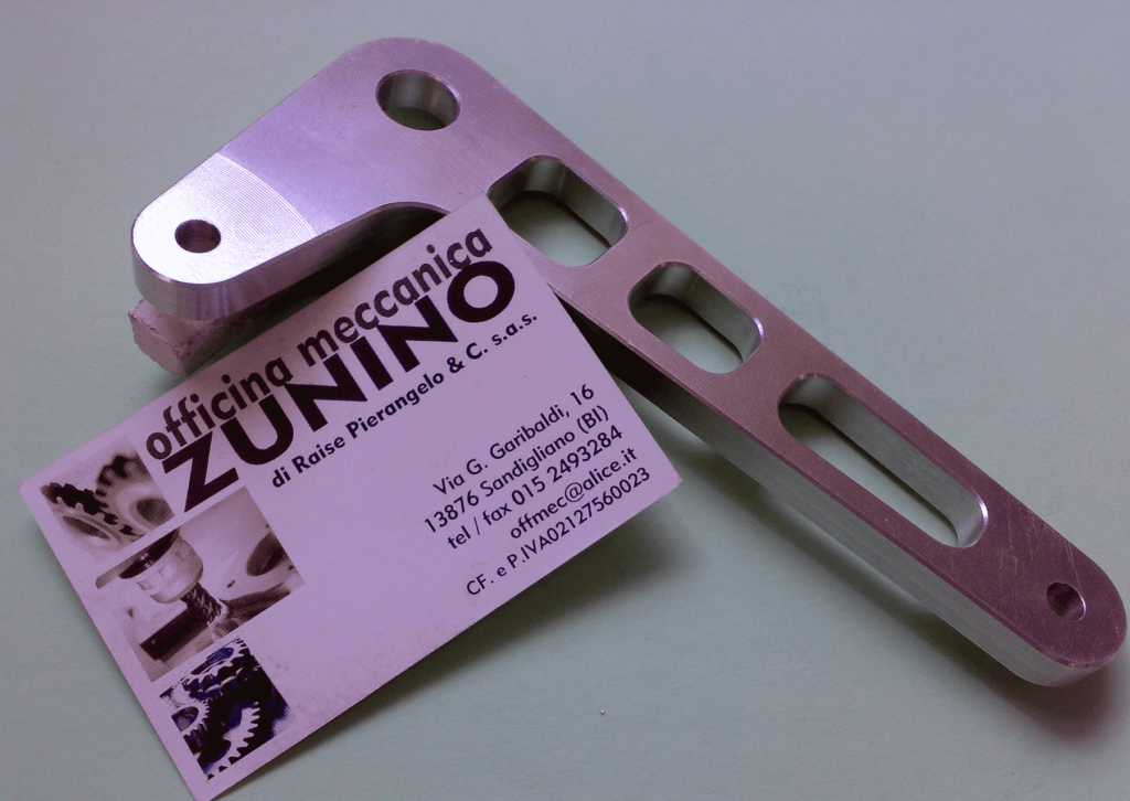 Supporto pedane moto officina meccanica zunino